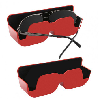 Калъф за автомобилни очила Държач за слънчеви очила Калъф за съхранение Самозалепващ се с филцова подложка Табло Кутия за съхранение на очила Автомобилни аксесоари