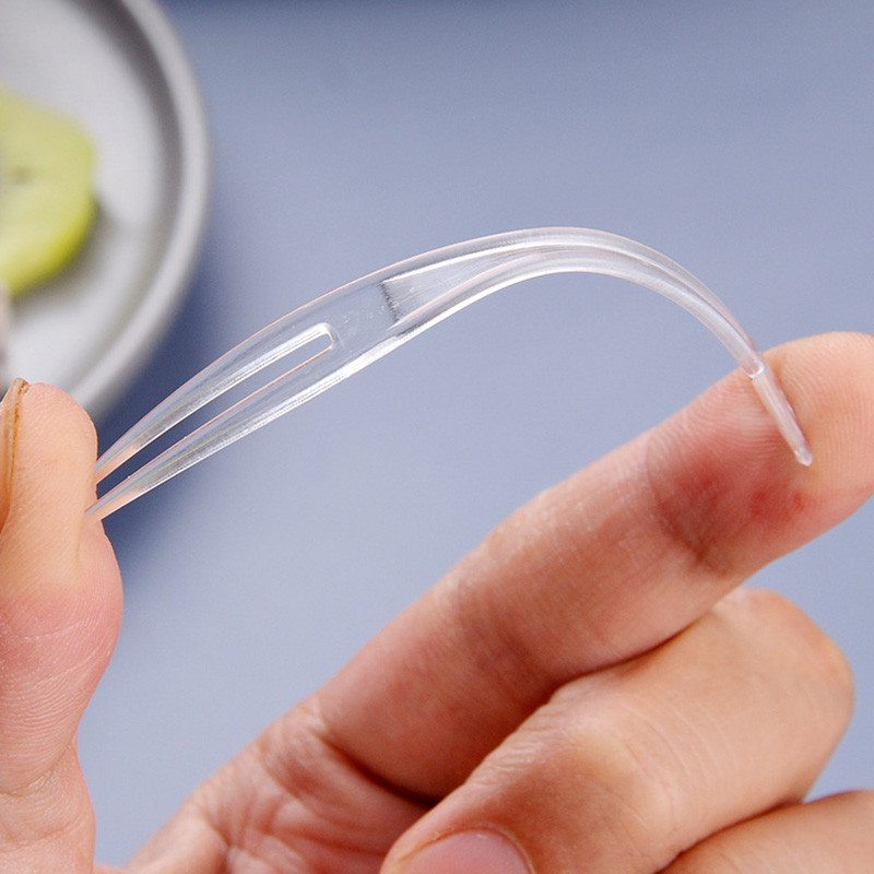 200 kom 9 cm šuplje srce Plastični izbor voća Buffet Cupcake Voćna vilica Party Desert Štapić za salatu Koktel ražanj za dekoraciju vjenčanja