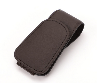 Auto Päikesesirmid Prillid Karp Päikeseprillid Klambrikaart Piletihoidik Statiiv Kinnitus Pliiatsiümbris Nahast Prillid Autotarvikud