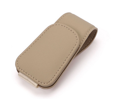 Auto Päikesesirmid Prillid Karp Päikeseprillid Klambrikaart Piletihoidik Statiiv Kinnitus Pliiatsiümbris Nahast Prillid Autotarvikud