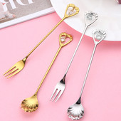 Puuviljad Suupisted Koogid Kommid Magustoidud Peod Kahvlid Südamekujulised Mikserid Lauanõud Köögitööriistad Roostevabast terasest lauanõud