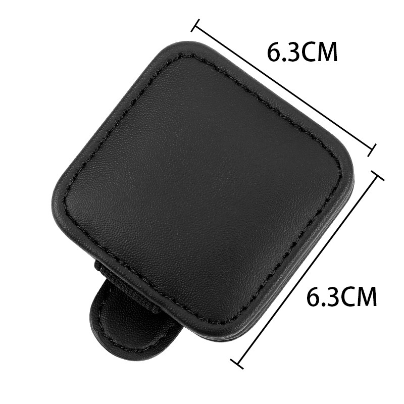 Auto prillide hoidja Universaalne päikesesirmi klamber päikeseprillide hoidja Microsoft nahast prillide riidepuu piletiklambri prillide kinnitus