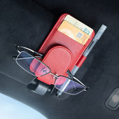 Automašīnu brilles Klipsis Saulesbrilles Klipsis Auto piederumi Salons Auto briļļu futrālis Auto saulessargs Briļļu turētājs Brilles Klipu turētājs