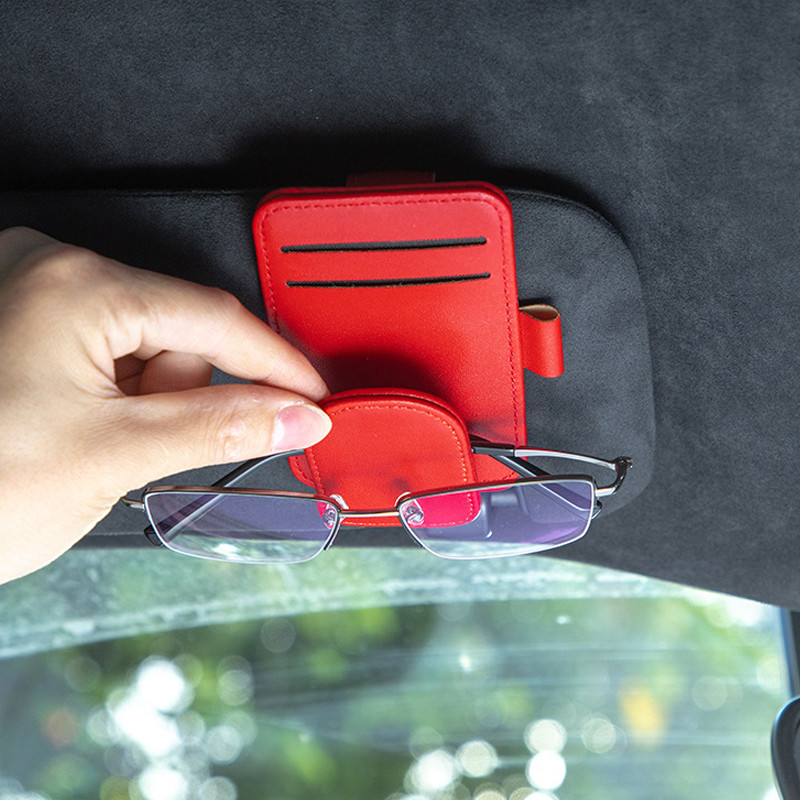 Κλιπ γυαλιών αυτοκινήτου Κλιπ γυαλιών ηλίου Αξεσουάρ αυτοκινήτου Εσωτερικό Θήκη γυαλιών αυτοκινήτου Θήκη γυαλιών αυτοκινήτου Auto Sun Visor Θήκη γυαλιών Θήκη για κλιπ γυαλιών