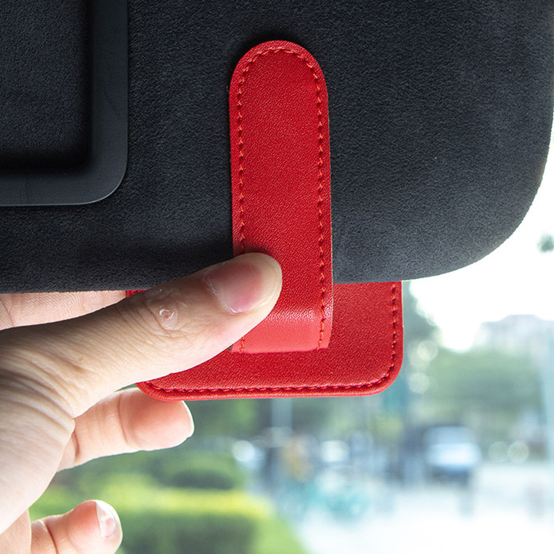 Κλιπ γυαλιών αυτοκινήτου Κλιπ γυαλιών ηλίου Αξεσουάρ αυτοκινήτου Εσωτερικό Θήκη γυαλιών αυτοκινήτου Θήκη γυαλιών αυτοκινήτου Auto Sun Visor Θήκη γυαλιών Θήκη για κλιπ γυαλιών