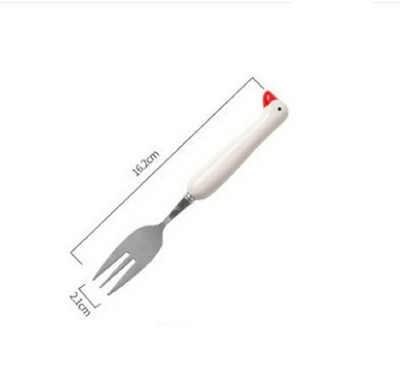 Kreativna ljupka žlica Mala žlica za juhu Žlica za desert Ručno oslikana zvjezdana žlica Keramička žlica Kuhinjski pribor za jelo od nehrđajućeg čelika