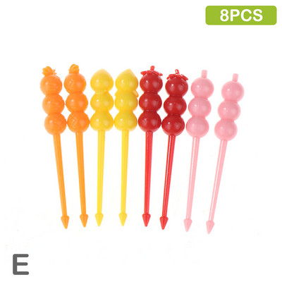 Slatka mini životinjska farma Crtić Izbor hrane Djeca Užina Torta Desert Hrana Voće Vilice Ručak Bento Dodaci Dekoracija za zabavu