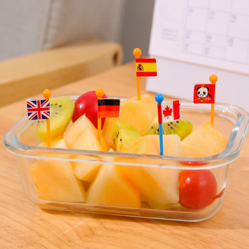 Slatka mini životinjska farma Crtić Izbor hrane Djeca Užina Torta Desert Hrana Voće Vilice Ručak Bento Dodaci Dekoracija za zabavu