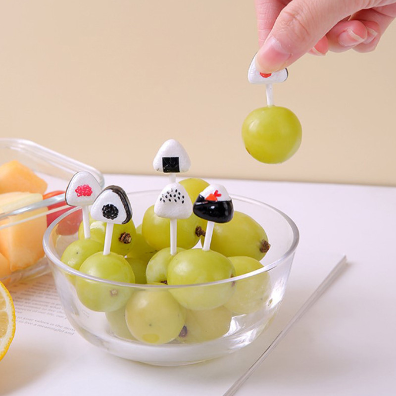 Slatka mini životinjska farma Crtić Izbor hrane Djeca Užina Torta Desert Hrana Voće Vilice Ručak Bento Dodaci Dekoracija za zabavu