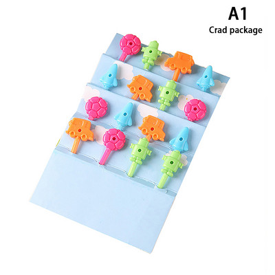 16 tk. Puuviljakahvel Multifilm Mini loomafarm Multifilm Toiduvalik lastele Suupisted Koogid Magustoit Toit Puuviljakahvel peokaunistus