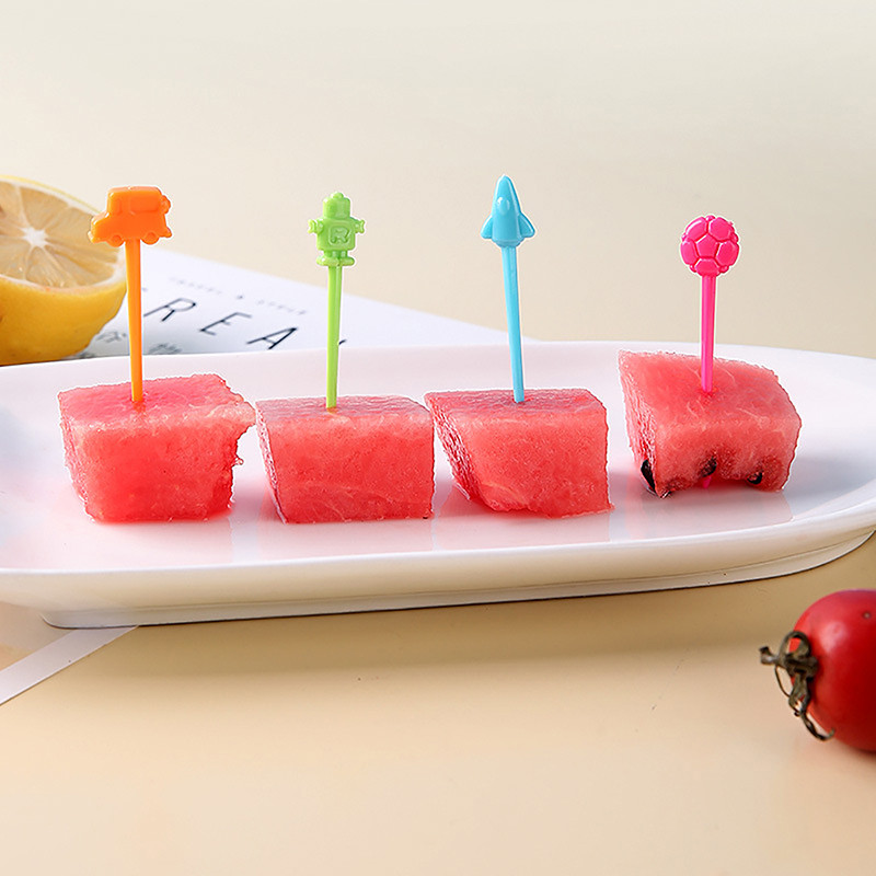 16 tk. Puuviljakahvel Multifilm Mini loomafarm Multifilm Toiduvalik lastele Suupisted Koogid Magustoit Toit Puuviljakahvel peokaunistus