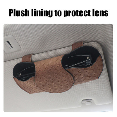 Autoprillid Klamber Päikesesirm Päikesesirm Päikeseprillid Kaitse Säilitusümbrise hoidja jaoks MG ZS EZS EHS HS MG3 MG5 MG6 MG7 GT GS Hector ZX Electric