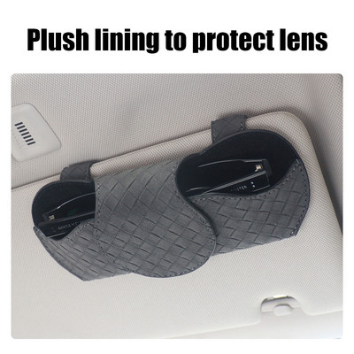 Autoprillid Klamber Päikesesirm Päikesesirm Päikeseprillid Kaitse Säilitusümbrise hoidja jaoks MG ZS EZS EHS HS MG3 MG5 MG6 MG7 GT GS Hector ZX Electric