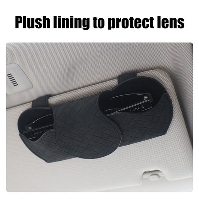Autoprillid Klamber Päikesesirm Päikesesirm Päikeseprillid Kaitse Säilitusümbrise hoidja jaoks MG ZS EZS EHS HS MG3 MG5 MG6 MG7 GT GS Hector ZX Electric