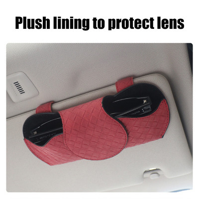 Autoprillid Klamber Päikesesirm Päikesesirm Päikeseprillid Kaitse Säilitusümbrise hoidja jaoks MG ZS EZS EHS HS MG3 MG5 MG6 MG7 GT GS Hector ZX Electric