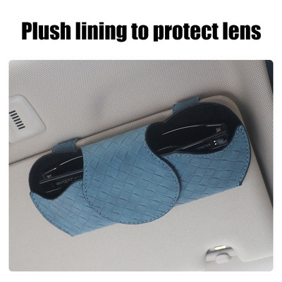 Autoprillid Klamber Päikesesirm Päikesesirm Päikeseprillid Kaitse Säilitusümbrise hoidja jaoks MG ZS EZS EHS HS MG3 MG5 MG6 MG7 GT GS Hector ZX Electric