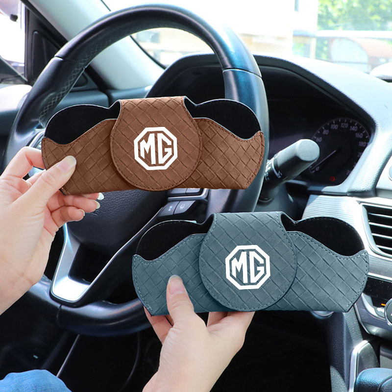 Autoprillid Klamber Päikesesirm Päikesesirm Päikeseprillid Kaitse Säilitusümbrise hoidja jaoks MG ZS EZS EHS HS MG3 MG5 MG6 MG7 GT GS Hector ZX Electric