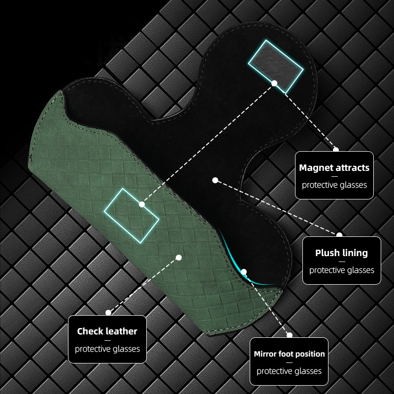 Autoprillid Klamber Päikesesirm Päikesesirm Päikeseprillid Kaitse Säilitusümbrise hoidja jaoks MG ZS EZS EHS HS MG3 MG5 MG6 MG7 GT GS Hector ZX Electric