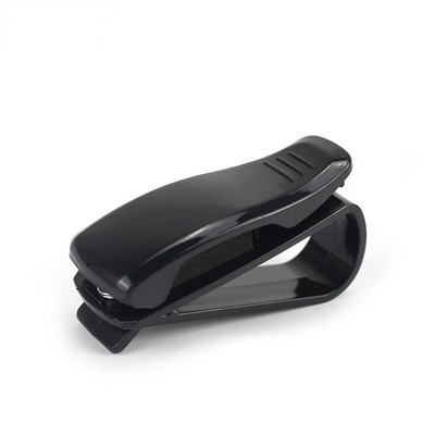 Autoprillide ümbris Auto päikesesirmi prillide hoidja Päikeseprillid Klippkaardi piletihoidja Kaasaskantav ABS-prillide hoidja päikeseprillide hoidja