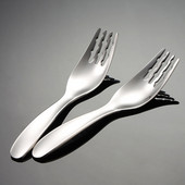 Vilica od nehrđajućeg čelika Žlica zalogaje Voćni kolač Desertne vilice s priborom Posuđe Kuhinjski pribor Čačkalice Pribor za jelo Hotel