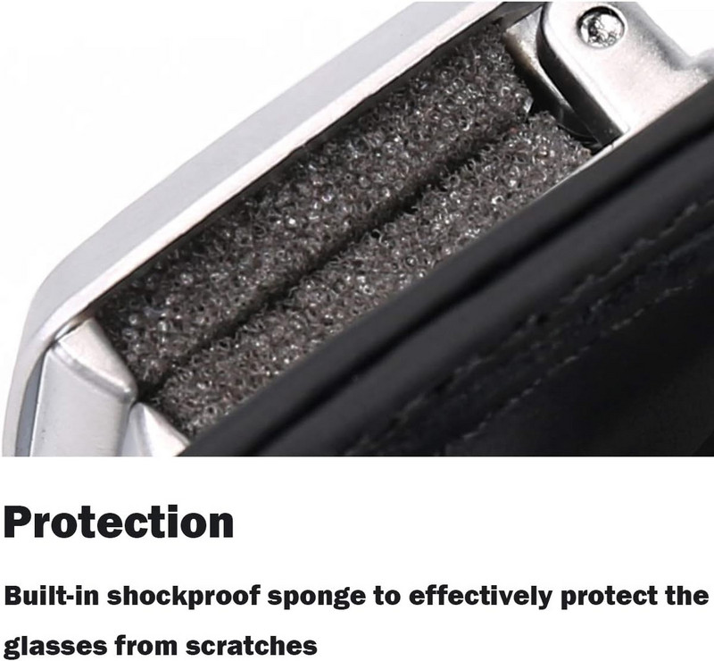 Vizir za automobil, kožni držač za sunčane naočale, prvi sloj kopče za sunčane naočale, montiran sa kopčom za kartice za karte, prikladno za sve modele