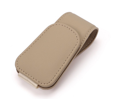 Novi držač za automobilske naočale, kožni štitnik za sunčane naočale, štipaljka za karte, univerzalna kopča za pohranu, dodatna oprema za interijer automobila