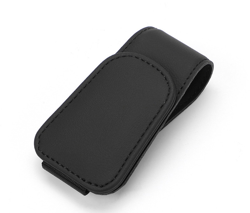 Novi držač za automobilske naočale, kožni štitnik za sunčane naočale, štipaljka za karte, univerzalna kopča za pohranu, dodatna oprema za interijer automobila