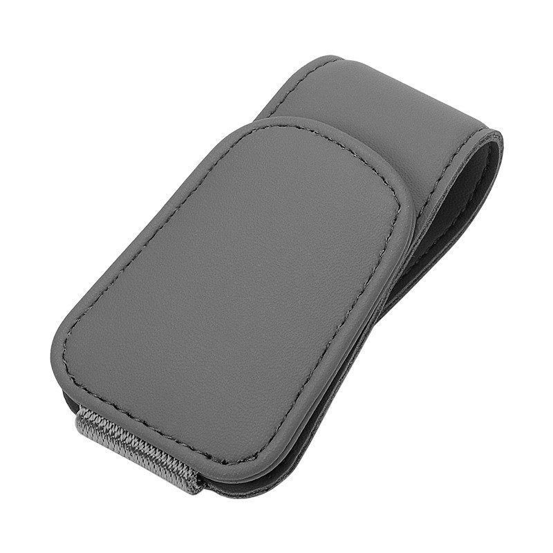 Novi držač za automobilske naočale, kožni štitnik za sunčane naočale, štipaljka za karte, univerzalna kopča za pohranu, dodatna oprema za interijer automobila