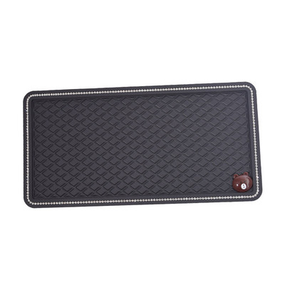 Auto ornament 30 * 15 cm armas kaunistus armatuurlaud Kleepuv alus, libisemisvastane padi, automaatne libisemisvastane matihoidja GPS-telefoni tarvikute jaoks