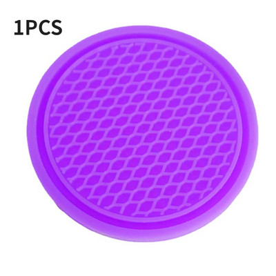 1/2 tk/komplekt Must auto automaatne tassihoidja Libisemisvastane sisestus Alusealused padjad Sisetarvikud Universaal sobib ideaalselt enamiku tasside jaoks