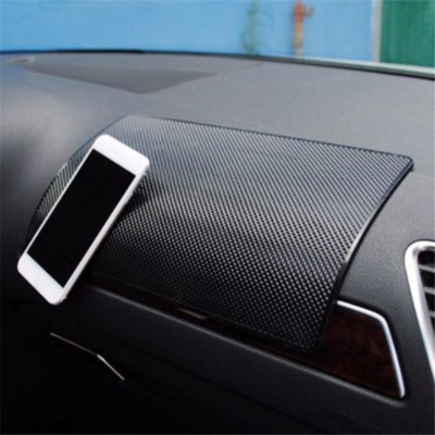 20x13CM автомобилно табло лепкава противоплъзгаща PVC подложка неплъзгаща лепкава подложка за телефон държач за слънчеви очила интериорни аксесоари за стайлинг на кола