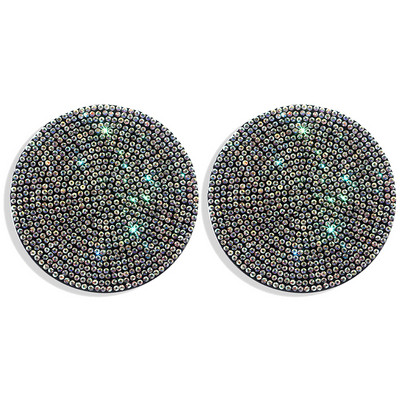 2 tk auto teemanttopsi matid aluste veetassi pesa libisemiskindlad auto vidinad matt silikaatpadja topsihoidja auto interjööri tarvikud