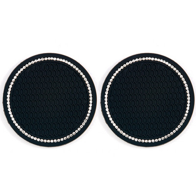 2 tk auto teemanttopsi matid aluste veetassi pesa libisemiskindlad auto vidinad matt silikaatpadja topsihoidja auto interjööri tarvikud