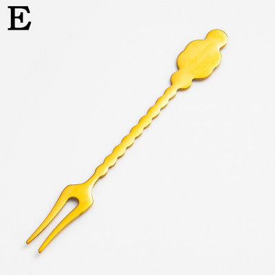 1vnt vaisių šakutė nerūdijančio plieno Kūrybinė širdies šakutė Desertas Valgomas Maisto Indas Daugkartinis Namų Stalo reikmenys Virtuvės priedai