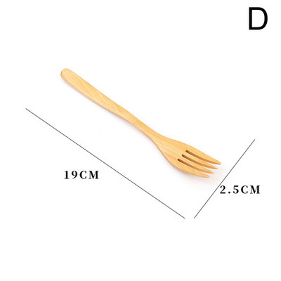 1 tk puidust keskkonnakaitse puuviljakahvel Kaasaskantavad toidunõud Tööriistad Magustoidu söömine Sööginõud Köögitarvikud