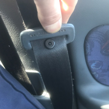 10 τμχ Πώμα ζώνης ασφαλείας αυτοκινήτου Πόρπη για ζώνη ασφαλείας αυτοκινήτου Οριοθετημένη απόσταση στοπ Πλαστικό αντιολισθητικό κουμπιά συγκράτησης