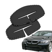 2 bucăți din piele PU pentru centura de siguranță pentru cataramă husă de protecție anti-zgârieturi pentru centură de siguranță pentru auto