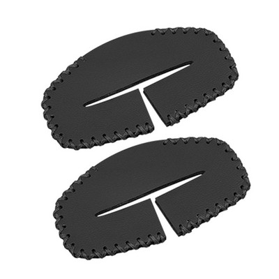 2 bucăți din piele PU pentru centura de siguranță pentru cataramă husă de protecție anti-zgârieturi pentru centură de siguranță pentru auto