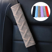 Auto pehme turvavöö kate Universaalne Auto Turvavöö Katted Soojad Plush Turvavööd Õlakaitsed Auto Interjööri Aksessuaarid