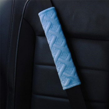 Автомобилен мек капак за предпазен колан Универсални калъфи за автомобилни предпазни колани Топли плюшени предпазни колани Защита на раменете Аксесоари за автомобилен интериор