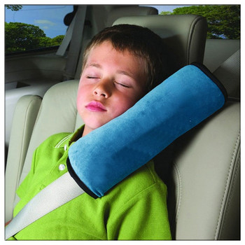 Κάλυμμα ζώνης ασφαλείας ώμου αυτοκινήτου για παιδιά και ηλικιωμένους Προστασία αυτοκινήτου Μακρύ βελούδινο σουέτ μαξιλάρι ύπνου
