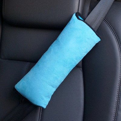Κάλυμμα ζώνης ασφαλείας ώμου αυτοκινήτου για παιδιά και ηλικιωμένους Προστασία αυτοκινήτου Μακρύ βελούδινο σουέτ μαξιλάρι ύπνου