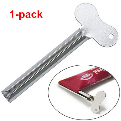 2db rozsdamentes acél fogkrém kinyomó fürdőszobai kiegészítők arctisztító fogkrém tubus gördülő prés kinyomó adagoló