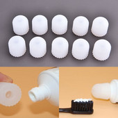 3/5 vnt. dantų pastos dangtelis, silikoninis, savaime užsidarantis dantų pastos dozatorius, skirtas vonios kambario reikmenims, dantų pastos taupymo priemonė burnos valymui.