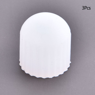 3/5 vnt. dantų pastos dangtelis, silikoninis, savaime užsidarantis dantų pastos dozatorius, skirtas vonios kambario reikmenims, dantų pastos taupymo priemonė burnos valymui.