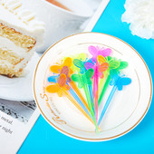 50 komada slatka jednokratna šarena vilica za voće Mini životinjska farma Odabir hrane Dječji užina Torta Desertna hrana Voće Vilice