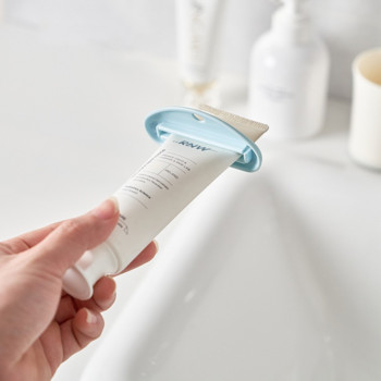 Изстисквачка за паста за зъби Пластмасови щипки за дозатор за паста за зъби за домашна баня за паста за зъби Почистващ крем Тръба за проби Държач за изстисквачка