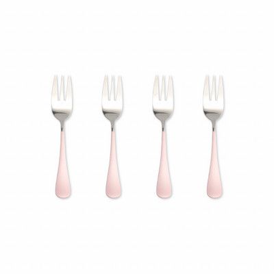 4 vnt juodo aukso nerūdijančio plieno šakučių rinkinys Mielos arbatos kavos vaisių desertinės šakutės virtuvės reikmenys saldainių arbatos šakutės metaliniai stalo reikmenys