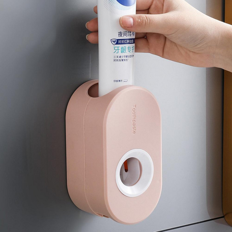 Seinale paigaldatav automaatne hambapasta pigistaja, isekleepuv hambapasta hoidik, seina imemine hambapasta pigistaja vannitoatarvikud