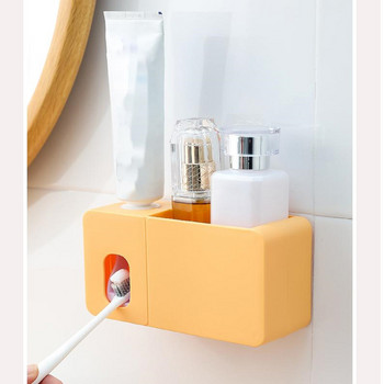 Автоматичен дозатор, изстисквачка, монтиран на стена паста за зъби паста за паста за зъби Продукти за баня